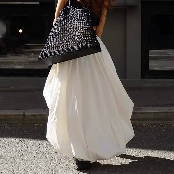Jupe en pur coton, nouvelle collection printemps-été 2026