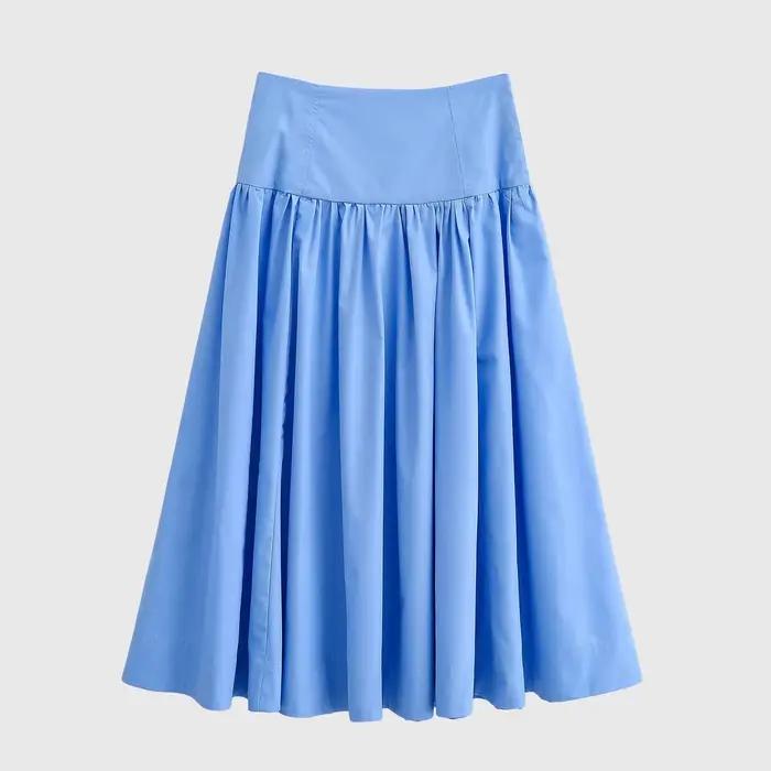Jupe midi tendance style navetteur