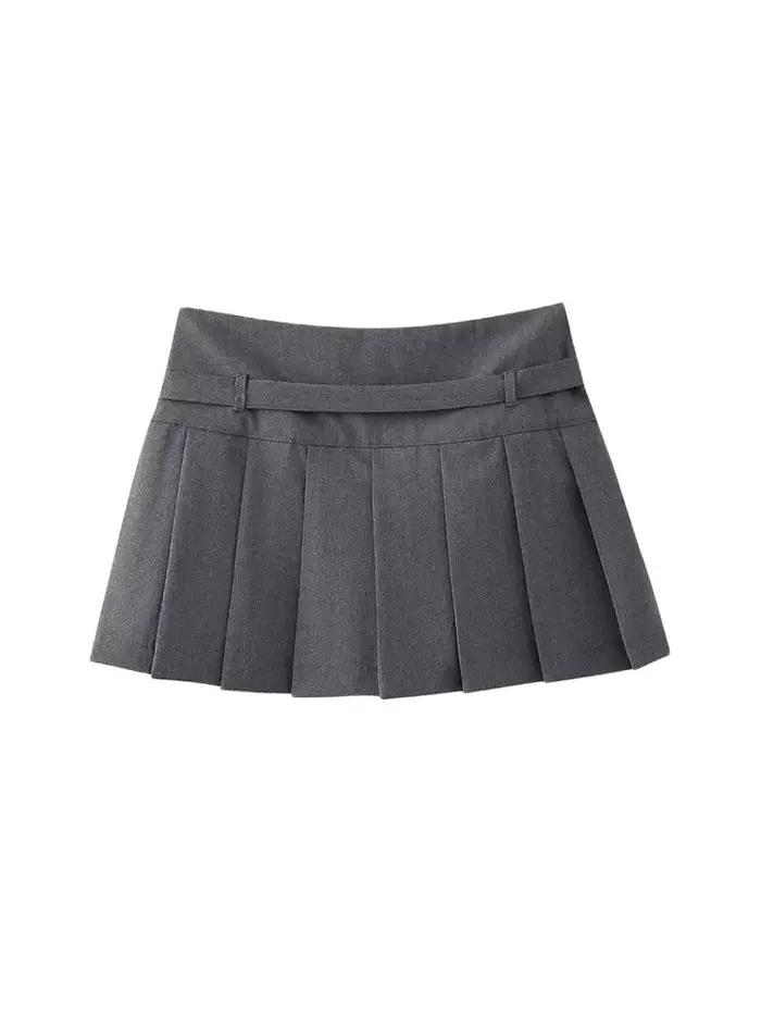 Jupes courtes plissées pour femmes