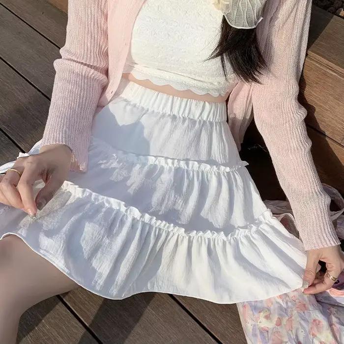 Nouvelle jupe courte d'été pour femme