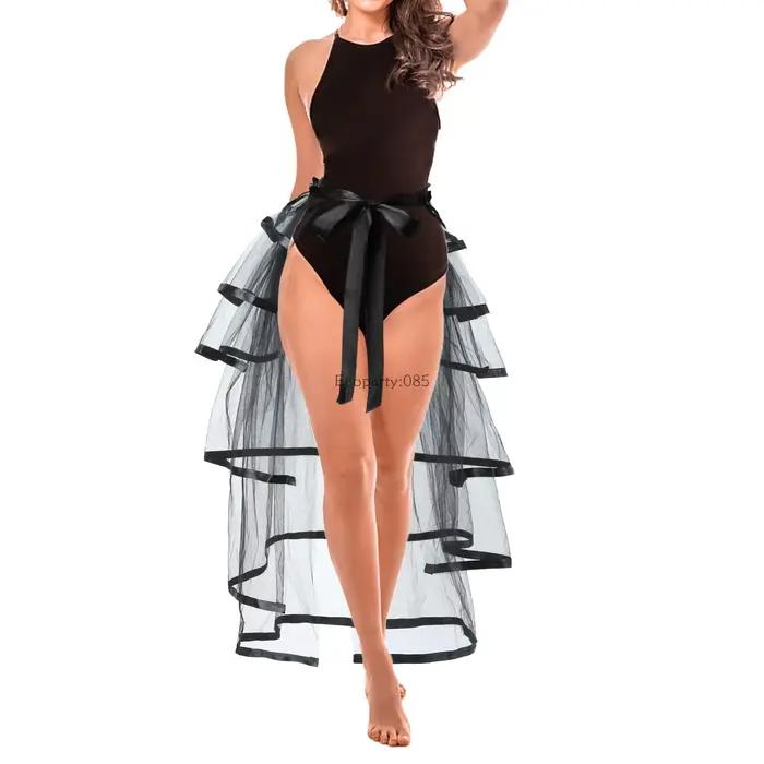 Jupe en tulle à volants pour femmes