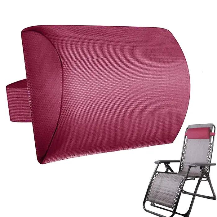 Coussin de chaise longue de jardin, oreiller de cou, appui-tête pour fauteuil inclinable, coussin de chaise de plage, coussin de repos pour terrasse de camping et chaise longue, coussin de repos pour 