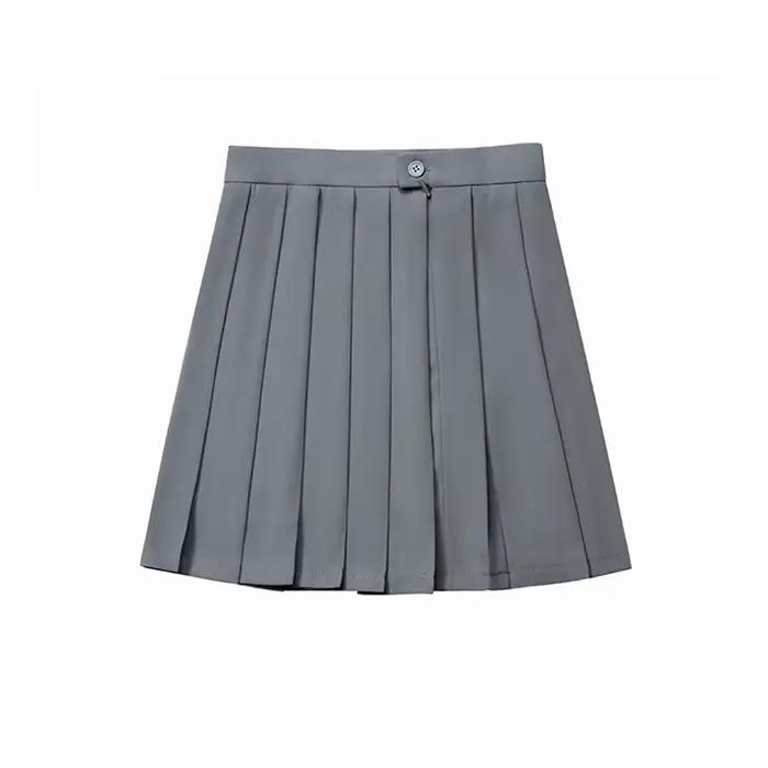 Jupes femmes taille haute hanche basique bureau dame a-ligne élégante Mini jupe mince tout-match décontracté Simple