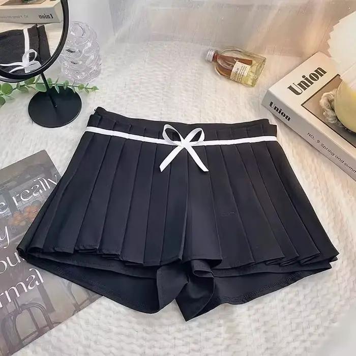Mini jupes plissées pour femmes