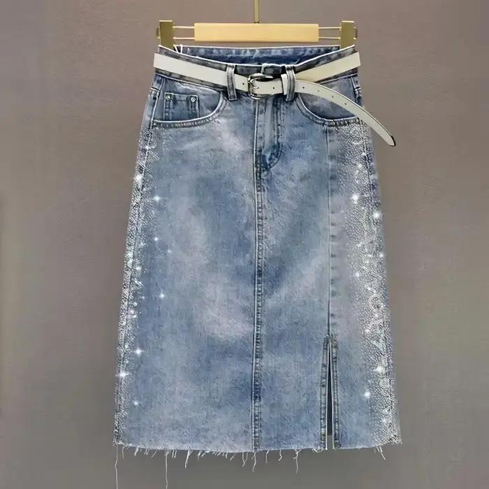 Jupes en jean pour femmes
