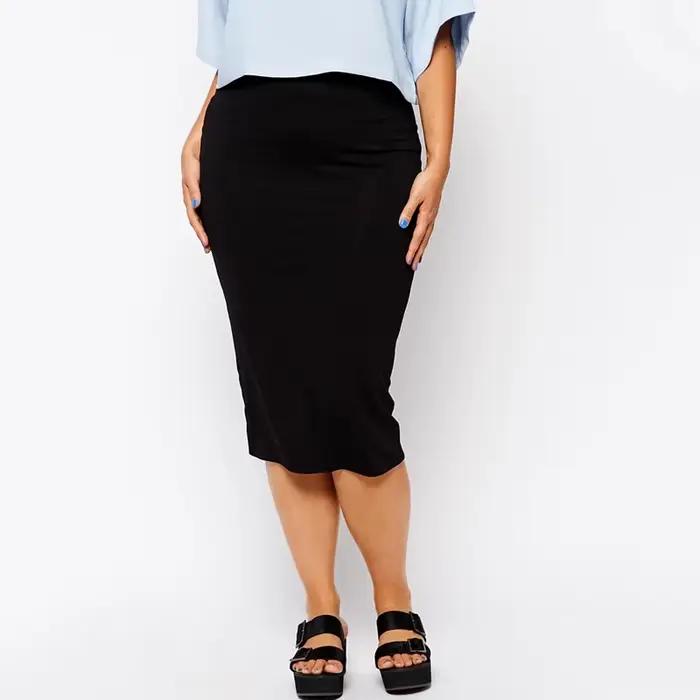 Jupe mi-longue élégante pour femme