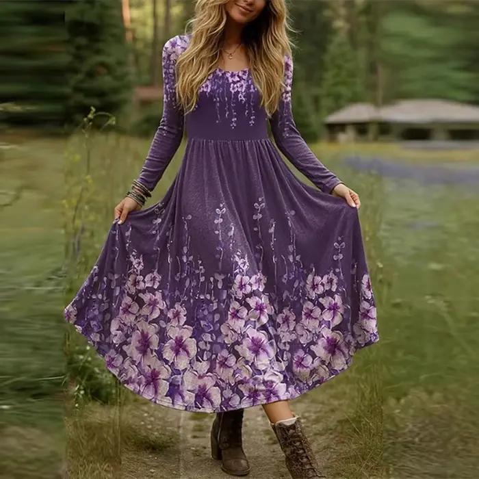 Robe longue style Boho