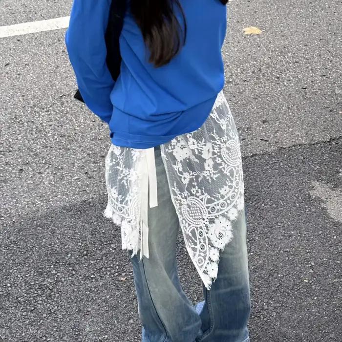 Jupe boutonnée grunge 2026
