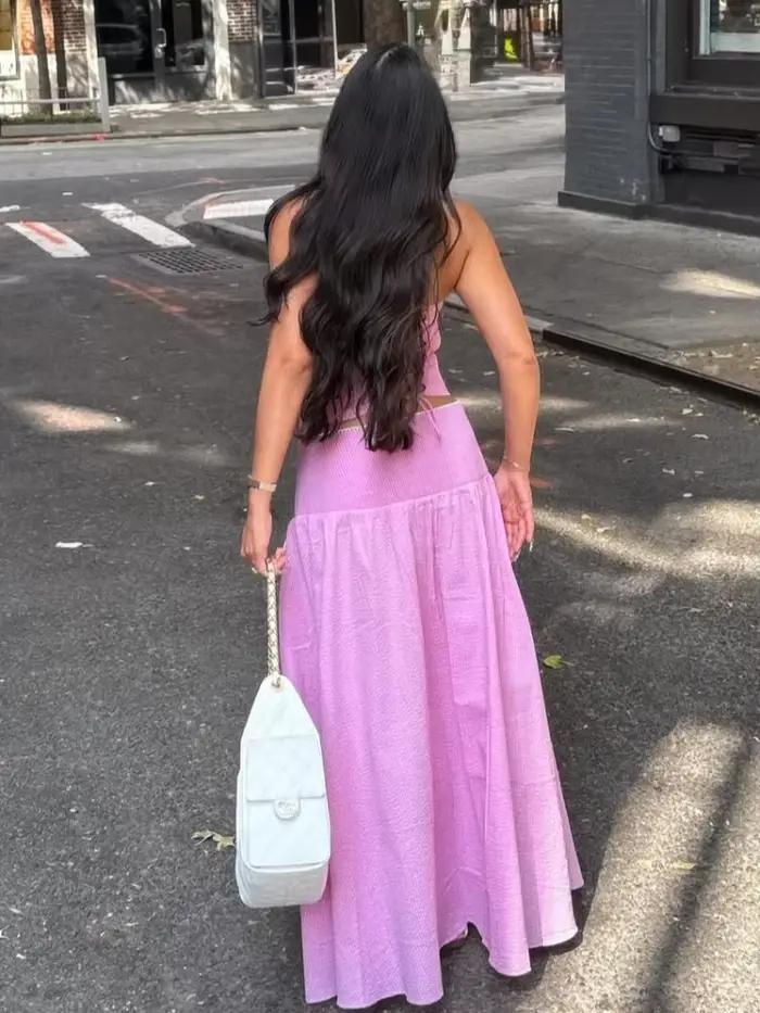 Nouvel ensemble 2 pièces jupe et haut pour femme