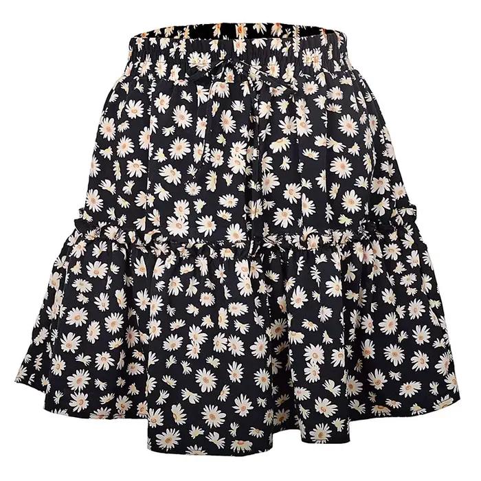 Jupe florale en pansement imprimé Andrprint pour dames
