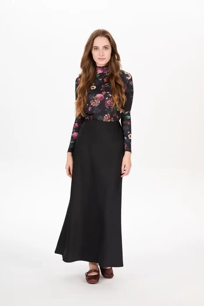 AS AW25 – jupe classique en Satin de haute qualité, taille réglable, vêtements pour femmes toutes saisons