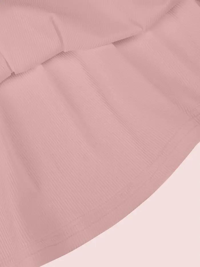 Jupe courte élégante en tricot uni