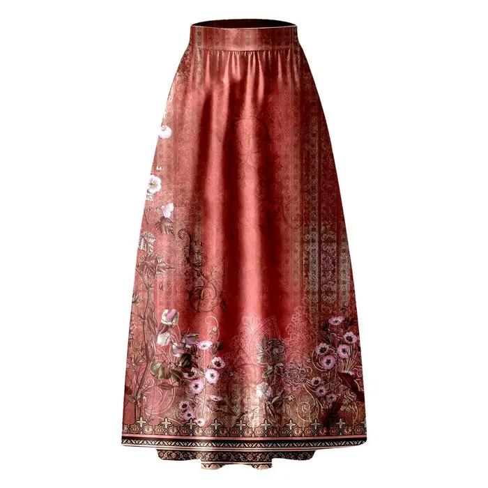 Jupes à poches taille haute pour femmes
