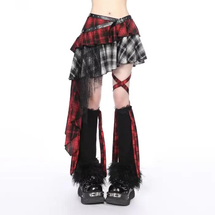 Jupe Gothique Harajuku Grunge pour Femme