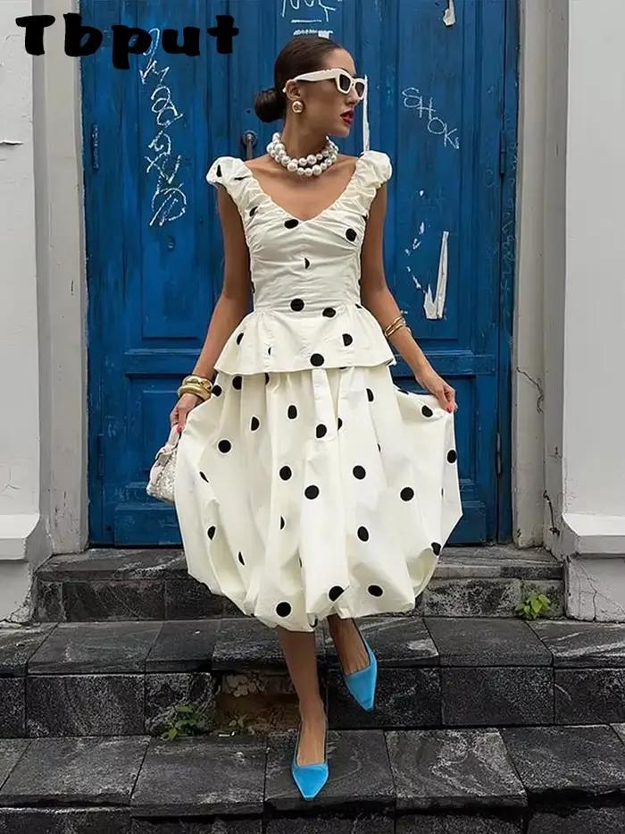 Robe Courte Femme Chic en Dentelle Patchwork avec Col Incliné et Taille Plissée, Collection Printemps-Été 2026