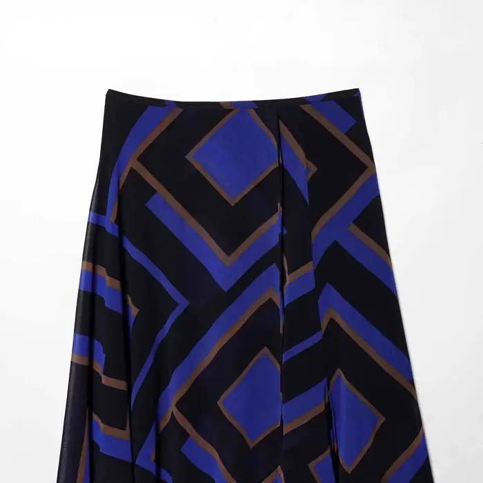 Jupe midi asymétrique sexy pour femme