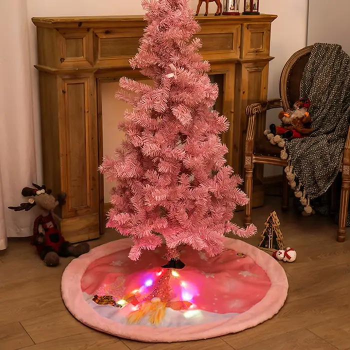 Jupe d'arbre de Noël en peluche Rudolph