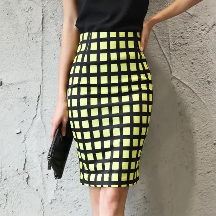 Mode d'été grande taille jupe femme