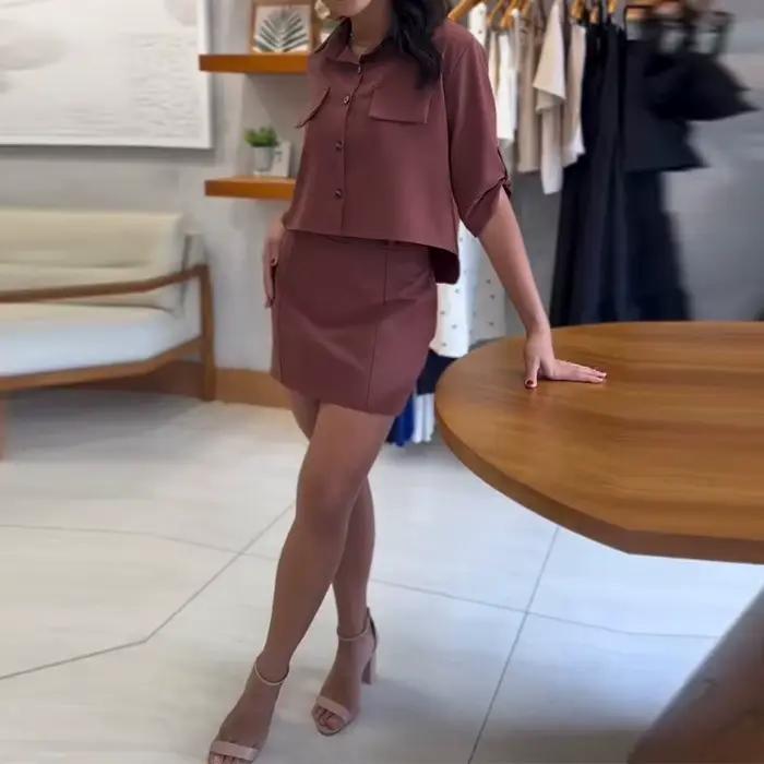 Ensemble jupe élégante pour femmes