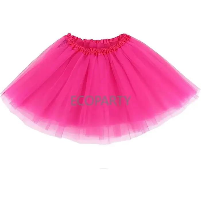 Jupes tutu en tulle pour femmes et filles