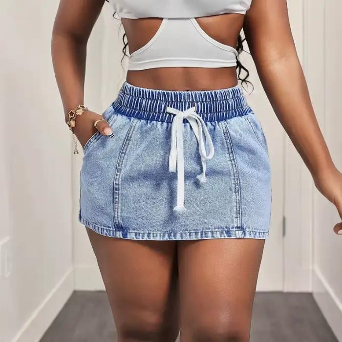 Jupes en jean pour femmes
