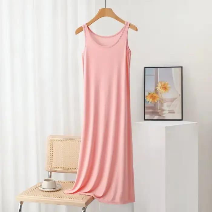Robe longue en Modal grande taille pour femmes