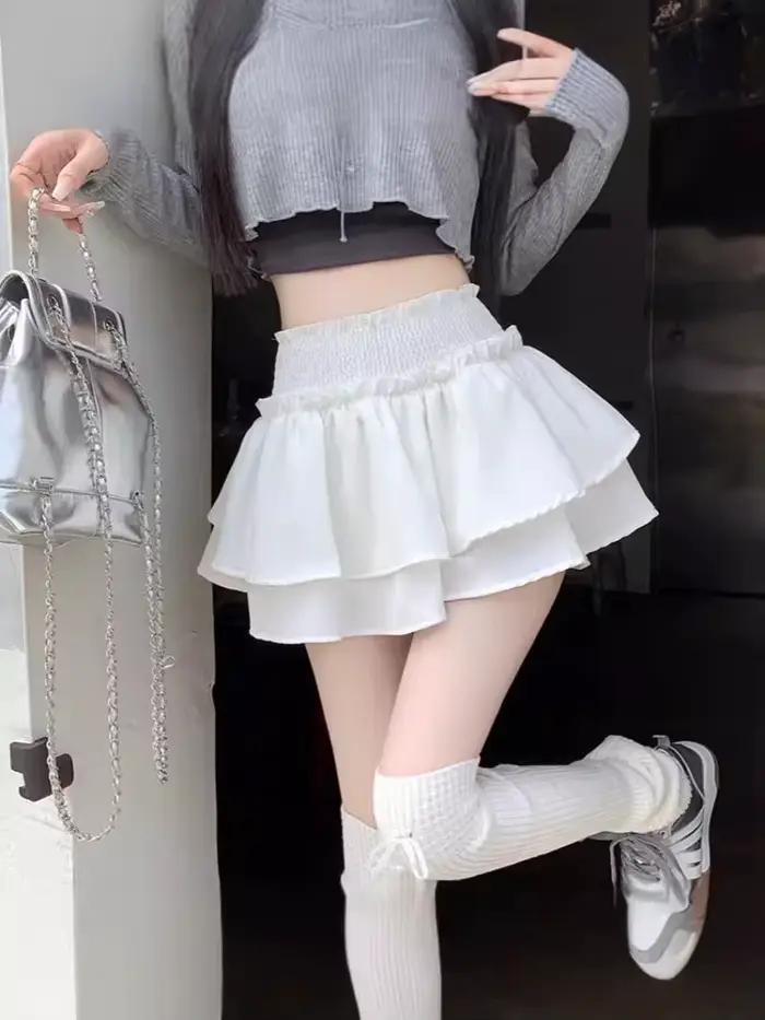Mini-jupe mignonne et sexy style Balletcore