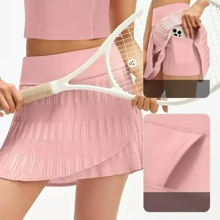 Jupes plissées de tennis pour femmes