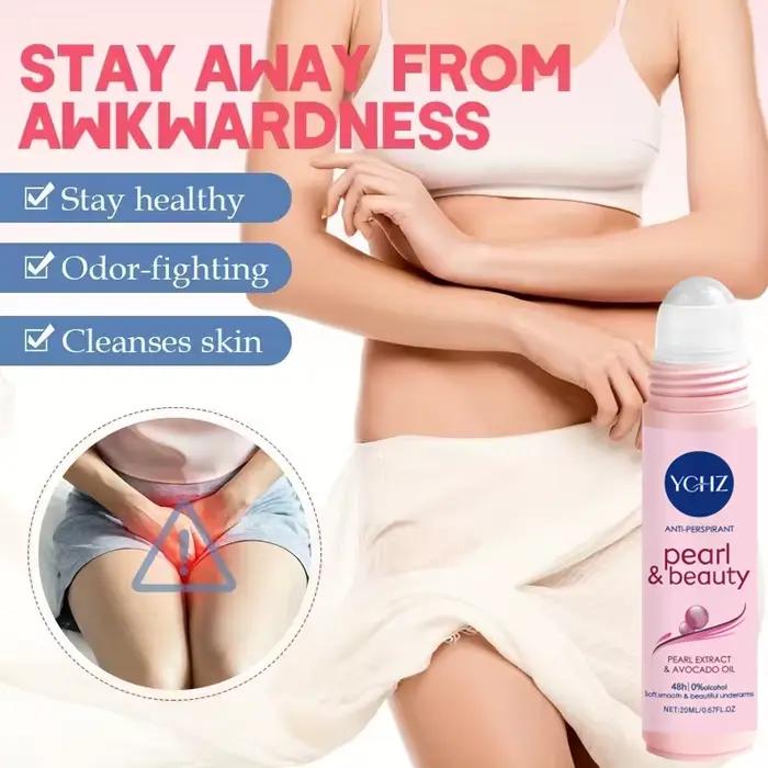 Déodorant Roll-On Parfumé pour Femme - Parfum Longue Durée, Doux pour la Peau, Garde le Corps Frais et Confiant Toute la Journée, Nettoie et Purifie la Peau - Conçu Spécialement pour la Peau des Femme