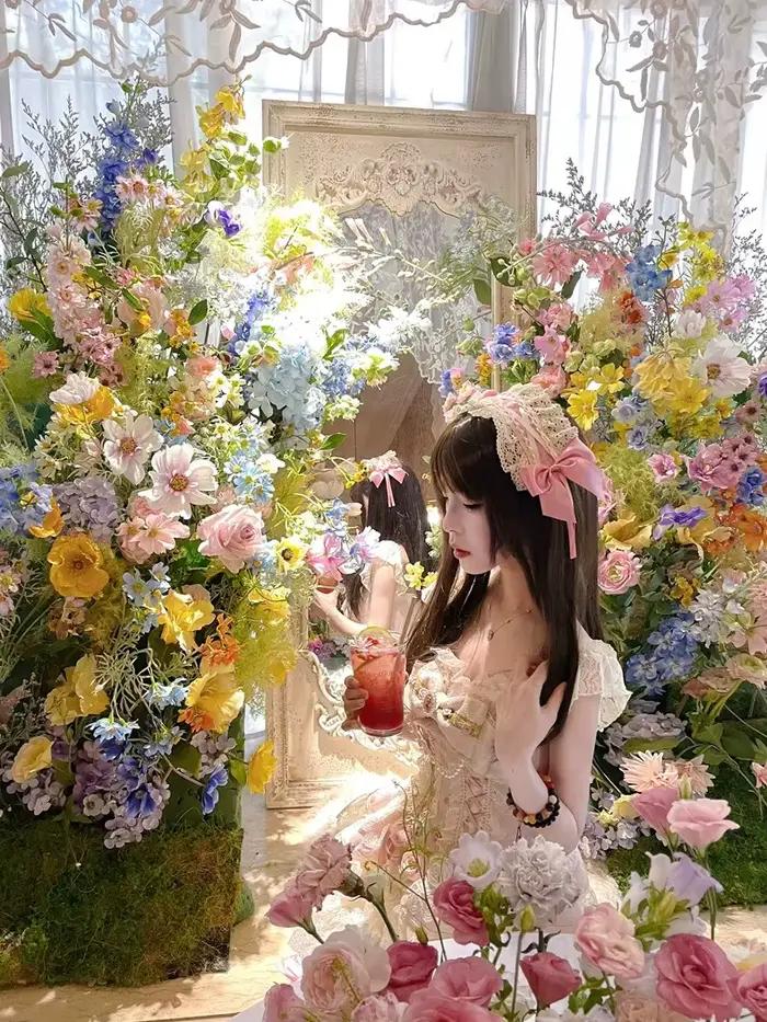 Jupe rose Lolita originale pour filles, style junior, avec noeuds aught, dégradé initié, tube top, hot girl, JK, kawaii cake, mini jupe d'été trempée