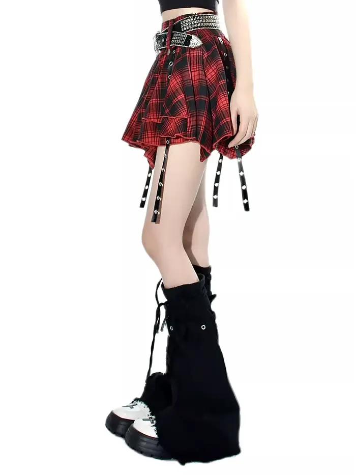 REDDACHiC – Mini jupe à volants fluide