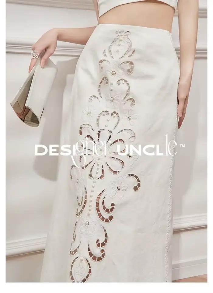 Nouvelle jupe longue d'été pour femme
