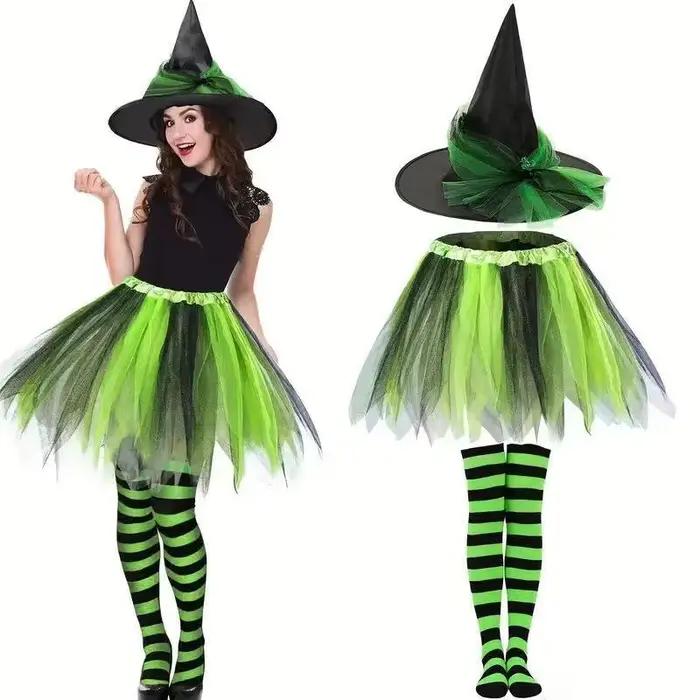 Jupe Tutu de sorcière d'halloween pour filles