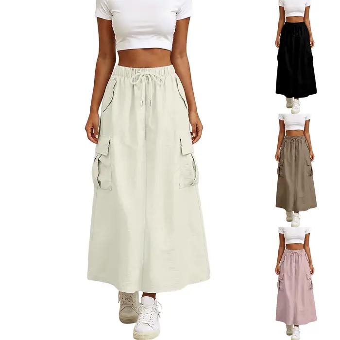 Jupes longues Cargo pour femmes