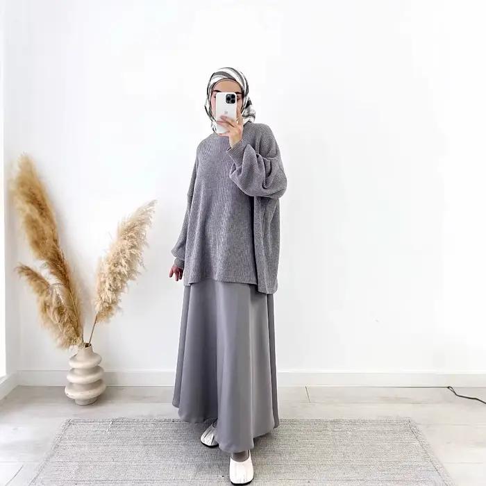 Ensemble jupe et haut pour femme musulmane
