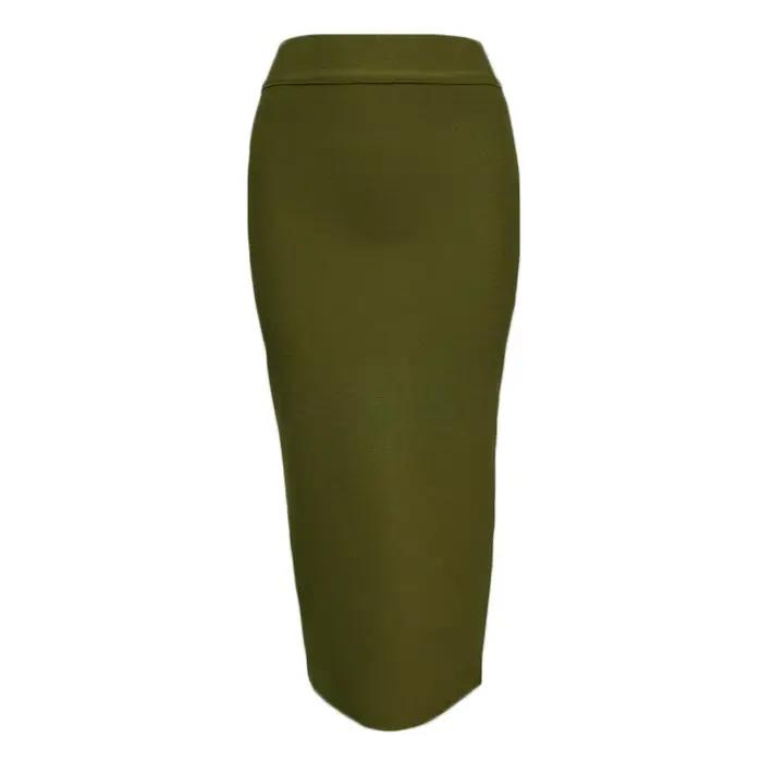 Jupes longues femmes été Sexy pansement jupe crayon femme vêtements grande taille mode Harajuku Vintage élastique dames