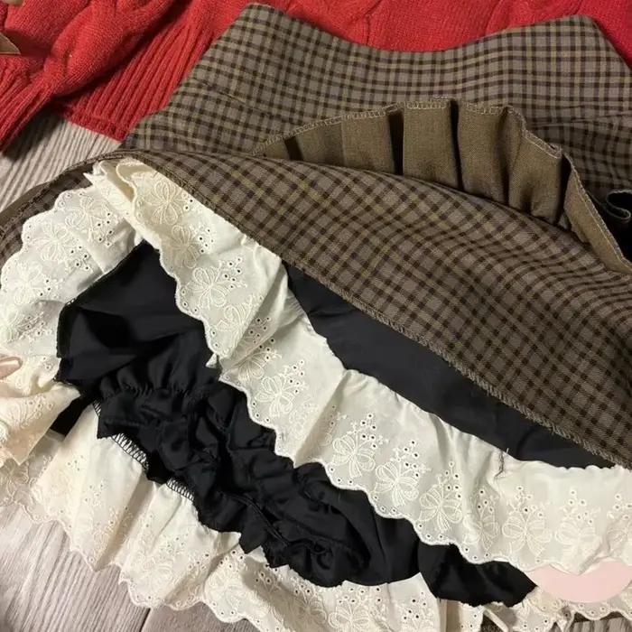 Mini-jupes Sweet Lolita pour femmes