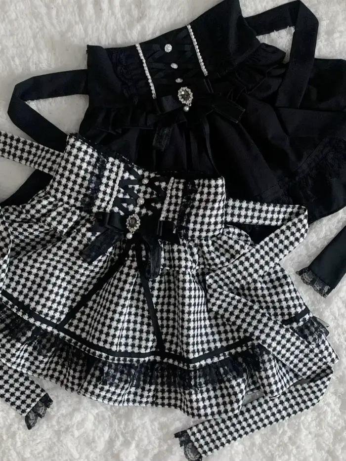 Lolita – jupe Min Y2k pour femme