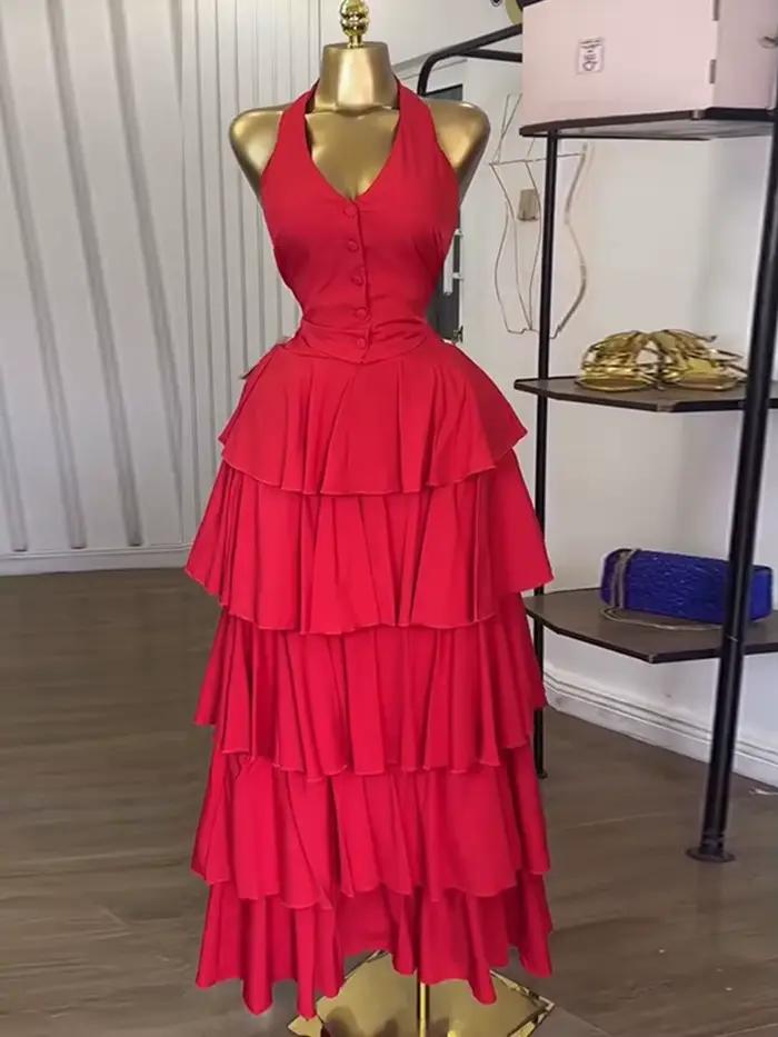 Ensemble jupe d'été 2 pièces pour femme