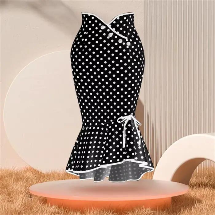 2025 jupe Midi femmes volants moulante