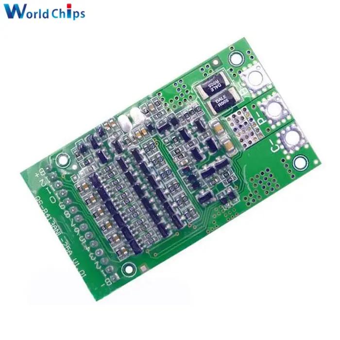 BMS 6S 7S 8S 9S 10S 11S 12S 13S 25A 4.2V Lithium Li-ion Lifepo4 carte de Protection de Charge de batterie Lifepo4 Pack BMS PCB PCM