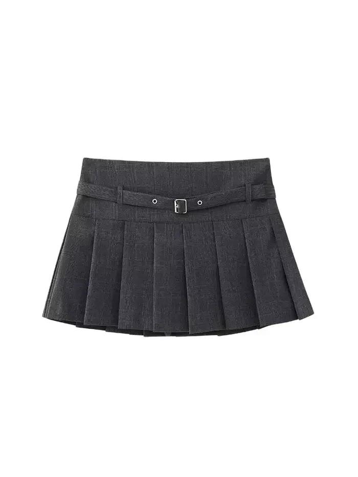 Jupes courtes plissées pour femmes