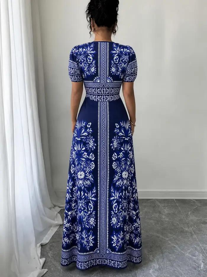Robe longue bohème pour femme