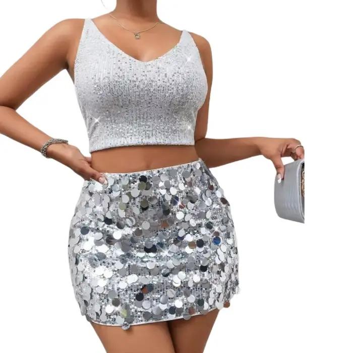 Mini-jupe sexy pour femme