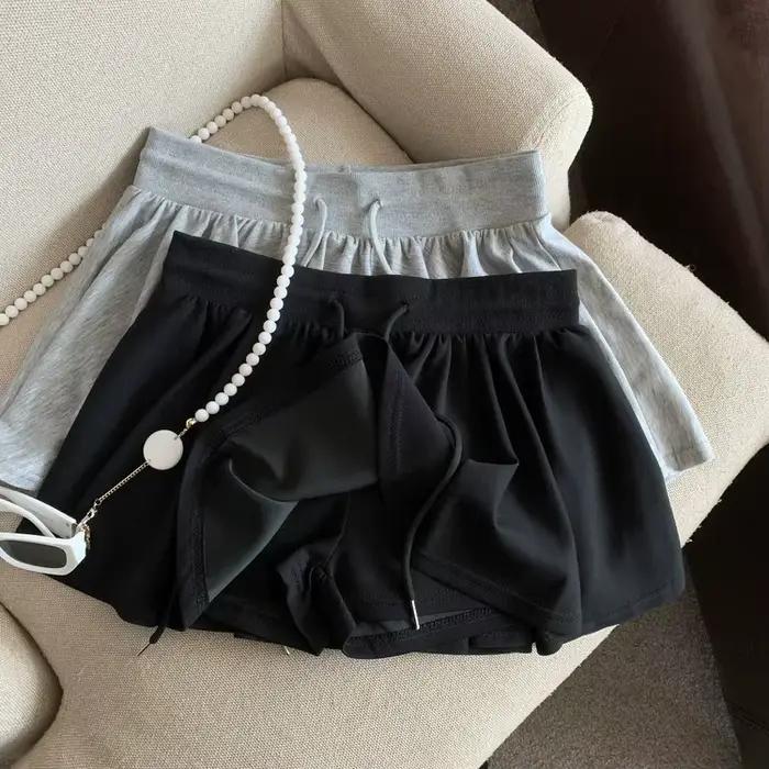 Été femmes sport une ligne jupes