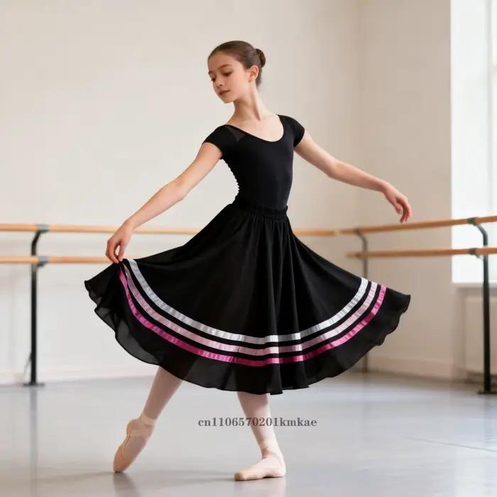 Jupes de danse flamenco traditionnelles espagnoles pour filles