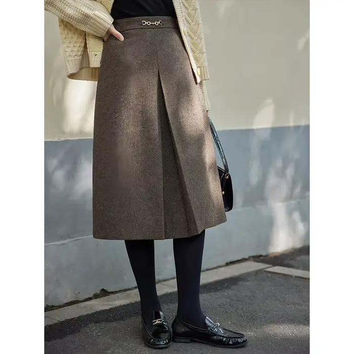 Jupe rétro polyvalente taille haute