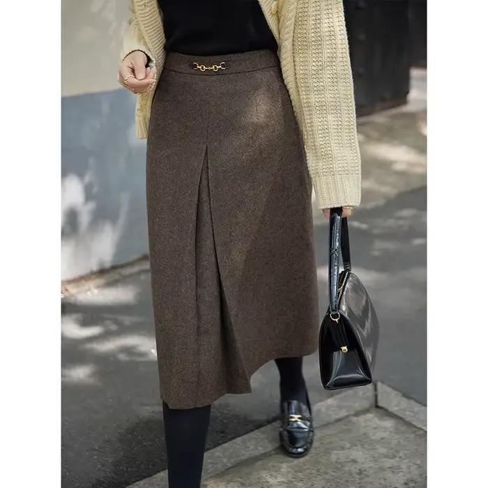 Jupe rétro polyvalente taille haute