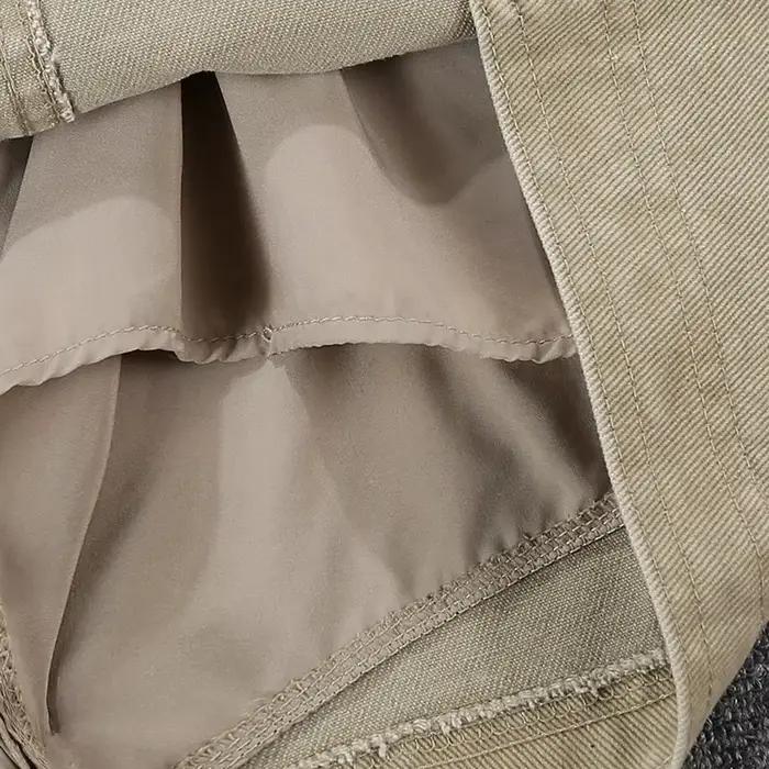 Nouvelle mode d'été décontracté coton marque femmes filles mini jupe en jean