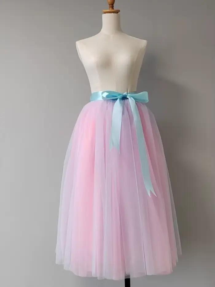 Jupe Tutu dégradée multicolore